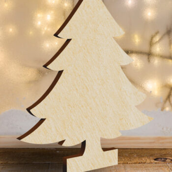 Intra απο ξύλο plywood Χρώμα wenge 3mm-4mm πάχος - Χριστουγεννιάτικο Διακοσμητικό Χριστουγεννιάτικο Παιχνίδι Δίασταση 5x3 cm INTRAFABR-103857399 - Image 1