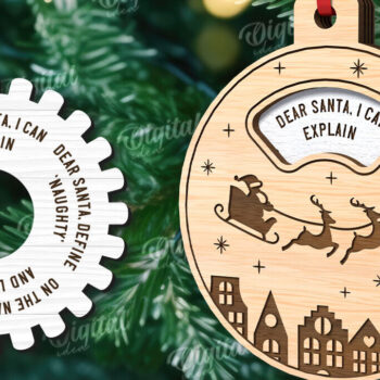 Intra απο ξύλο plywood Χρώμα wenge 3mm-4mm πάχος - Πακέτο κομμένο με λέιζερ διακοσμητικά χριστουγεννιάτικου δέντρου Δίασταση 15x15 cm INTRAFABR-81923901 - Image 9