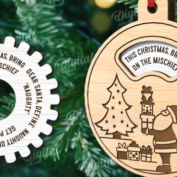 Intra απο ξύλο plywood Χρώμα wenge 3mm-4mm πάχος - Πακέτο κομμένο με λέιζερ διακοσμητικά χριστουγεννιάτικου δέντρου Δίασταση 15x15 cm INTRAFABR-81923901 - Image 12