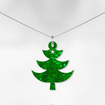 Intra απο ξύλο plywood Χρώμα wenge 3mm-4mm πάχος - Σκουλαρίκια Χριστουγεννιάτικου Δέντρου Teardrop Δίασταση 3x3 cm INTRAFABR-103994810 - Image 5