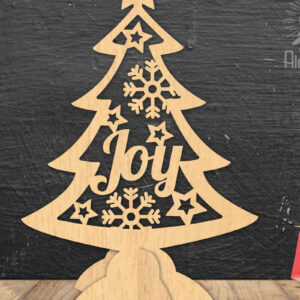 Intra απο ξύλο plywood  Χρώμα wenge 3mm-4mm πάχος - Διακόσμηση Χριστουγεννιάτικου Δέντρου Δίασταση 20x20 cm INTRAFABR-37572202