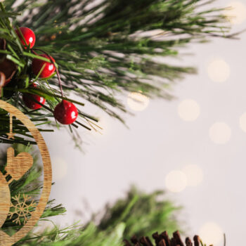 Intra απο ξύλο plywood  Χρώμα wenge 3mm-4mm πάχος - Στολίδι χριστουγεννιάτικου δέντρου με Δίασταση 6x6 cm INTRAFABR-105017238 - Image 1