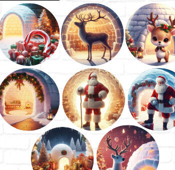 Intra απο ξύλο plywood  Χρώμα wenge 3mm-4mm πάχος - ΣΤΟΛΙΔΙ ΧΡΙΣΤΟΥΓΕΝΝΙΑΤΙΚΟ ΔΕΝΤΡΟ Κόψτε και εκτυπώστε Δίασταση 6x6 cm INTRAFABR-107174769 - Image 1