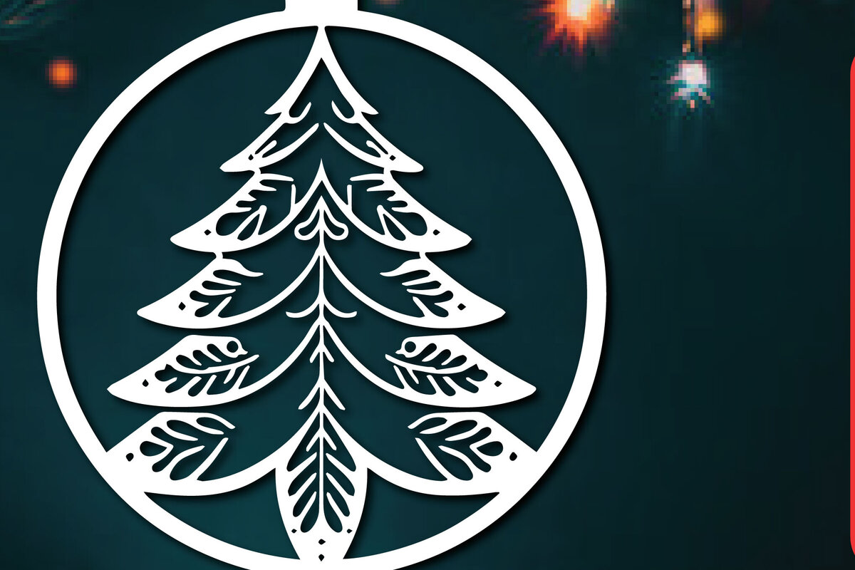 Intra απο ξύλο plywood  Χρώμα wenge 3mm-4mm πάχος - κομμένο στολίδι Χριστουγεννιάτικου Δέντρου Δίασταση 6x6 cm INTRAFABR-107424211