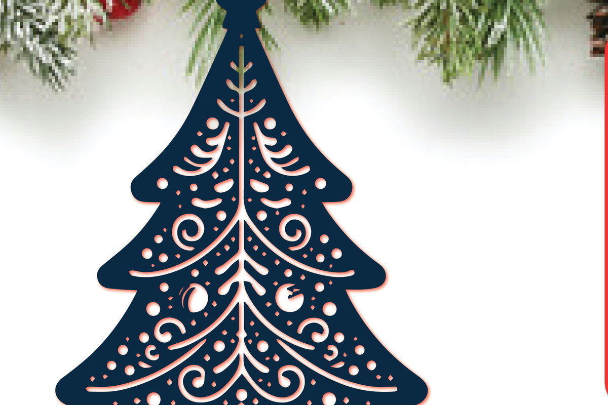 Intra απο ξύλο plywood  Χρώμα wenge 3mm-4mm πάχος - κομμένο στολίδι Χριστουγεννιάτικου Δέντρου Δίασταση 6x6 cm INTRAFABR-104256053