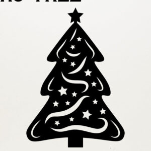 Intra απο ξύλο plywood  Χρώμα wenge 3mm-4mm πάχος - Στολίδι Χριστουγεννιάτικου Δέντρου με Δίασταση 6x6 cm INTRAFABR-100966884