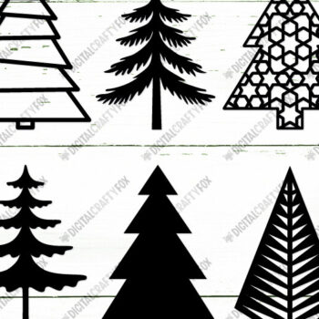 Intra απο ξύλο plywood  Χρώμα wenge 3mm-4mm πάχος - Πακέτο σιλουέτας Χριστουγεννιάτικου Δέντρου Δίασταση 30x40 cm INTRAFABR-74439757 - Image 7