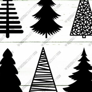 Intra απο ξύλο plywood  Χρώμα wenge 3mm-4mm πάχος - Πακέτο σιλουέτας Χριστουγεννιάτικου Δέντρου Δίασταση 30x40 cm INTRAFABR-74439757 - Image 13