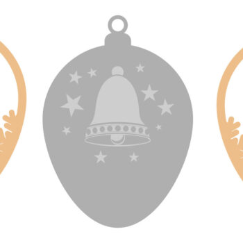 Intra απο ξύλο plywood  Χρώμα wenge 3mm-4mm πάχος - Διακόσμηση παιχνιδιών Χριστουγεννιάτικου Δέντρου, κομμένο Δίασταση 4x4 cm INTRAFABR-124688173 - Image 3