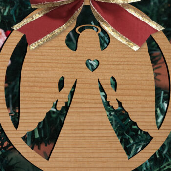 Intra απο ξύλο plywood Χρώμα wenge 3mm-4mm πάχος - Παιχνίδια Χριστουγεννιάτικου Δέντρου Δίασταση 15x15 cm INTRAFABR-80042426 - Image 1