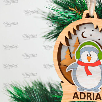 Intra απο ξύλο plywood  Χρώμα wenge 3mm-4mm πάχος - Πακέτο κοπής με λέιζερ παιχνιδιών χριστουγεννιάτικου δέντρου Δίασταση 15x15 cm INTRAFABR-79859629 - Image 9