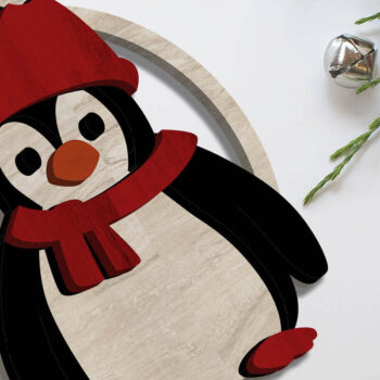 Intra απο ξύλο plywood  Χρώμα wenge 3mm-4mm πάχος - ΣΕΤ Παιχνίδια Χριστουγεννιάτικου Δέντρου, Διακόσμηση σπιτιού Δίασταση 4x4 cm INTRAFABR-107977262 - Image 4