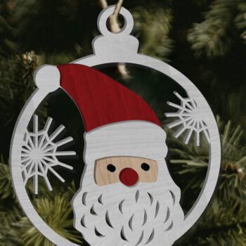 Intra απο ξύλο plywood  Χρώμα wenge 3mm-4mm πάχος - ΣΕΤ Παιχνίδια Χριστουγεννιάτικου Δέντρου, Διακόσμηση σπιτιού Δίασταση 4x4 cm INTRAFABR-107977262 - Image 6