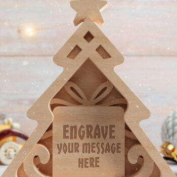 Intra απο ξύλο plywood  Χρώμα wenge 3mm-4mm πάχος - Χριστουγεννιάτικα δέντρα 3D Layered Cut Files Δίασταση 20x25 cm INTRAFABR-74886871 - Image 15