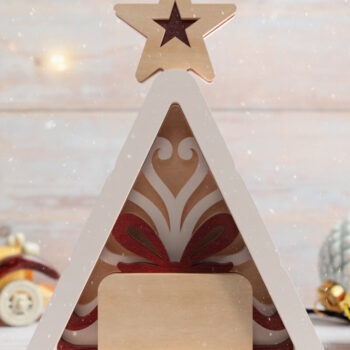 Intra απο ξύλο plywood  Χρώμα wenge 3mm-4mm πάχος - Χριστουγεννιάτικα δέντρα 3D Layered Cut Files Δίασταση 20x25 cm INTRAFABR-74886871 - Image 18