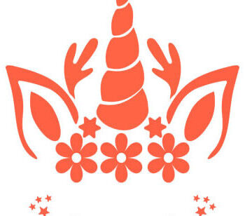 Intra απο ξύλο plywood Χρώμα wenge 3mm-4mm πάχος - Χριστουγεννιάτικο Μονόκερος Κεφάλια και Πρόσωπα Εικονογράφηση Δίασταση 15x15 cm INTRAFABR-105053776 - Image 1