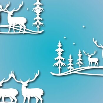 Intra απο ξύλο plywood  Χρώμα wenge 3mm-4mm πάχος - Χριστουγεννιάτικο Χωριό Πακέτο Δίασταση 30x20 cm INTRAFABR-105053870 - Image 1