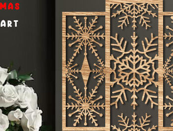 Intra απο ξύλο plywood  Χρώμα wenge 3mm-4mm πάχος - Πακέτο με χριστουγεννιάτικο τοίχο Δίασταση 40x50 cm INTRAFABR-103869360 - Image 14