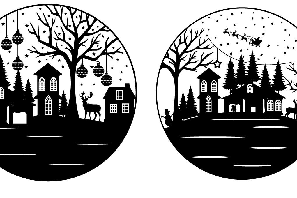 Intra απο ξύλο plywood  Χρώμα wenge 3mm-4mm πάχος - Χριστουγεννιάτικο χειμερινό στολίδι με μπάλα Δίασταση 6x6 cm INTRAFABR-124400796