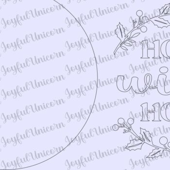 Intra απο ξύλο plywood Χρώμα wenge 3mm-4mm πάχος - Χριστουγεννιάτικη Ξύλινη Κρεμάστρα Πόρτας Δίασταση 20x20 cm INTRAFABR-79580448 - Image 2