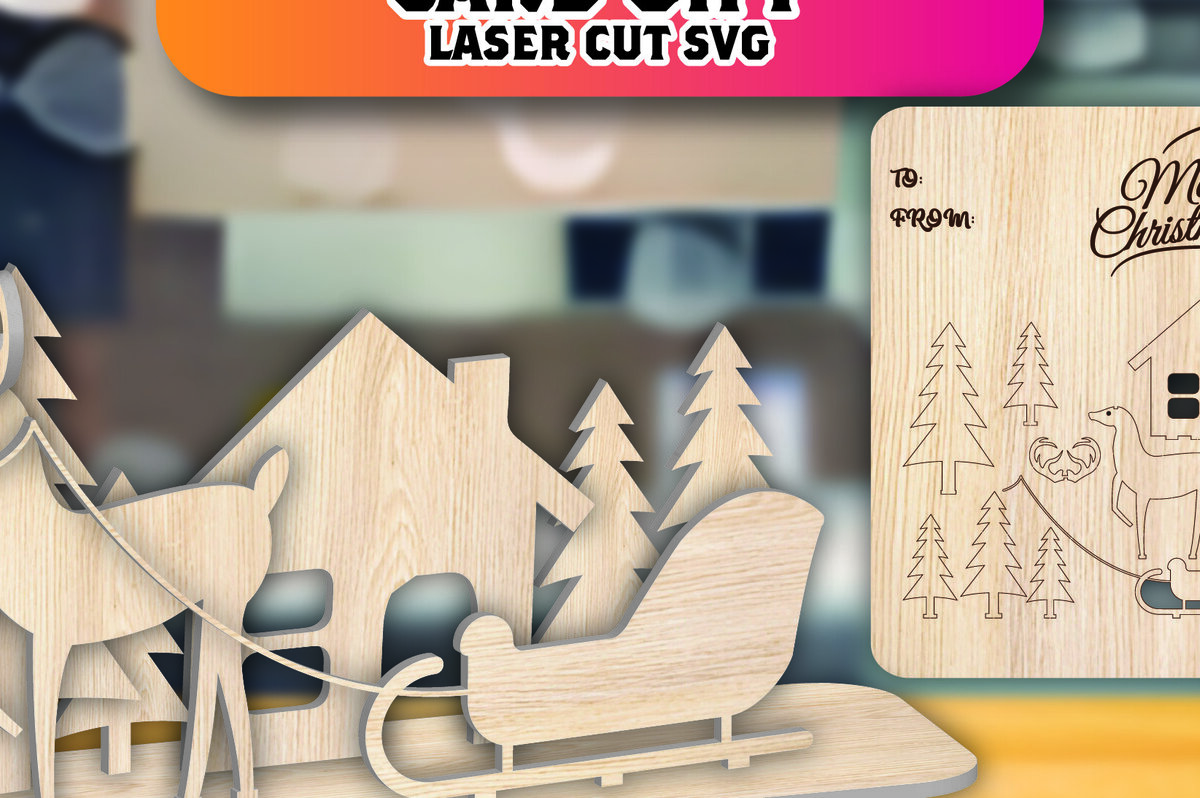 Intra απο ξύλο plywood  Χρώμα wenge 3mm-4mm πάχος - Χριστουγεννιάτικη ξύλινη κάρτα δώρο Δίασταση 15x15 cm INTRAFABR-124578426