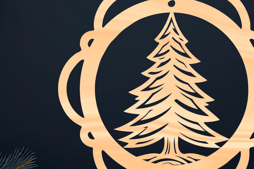 Intra απο ξύλο plywood  Χρώμα wenge 3mm-4mm πάχος - Χριστουγεννιάτικο Ξύλινο Στολίδι PNG Δίασταση 1080x1080 cm INTRAFABR-109882641