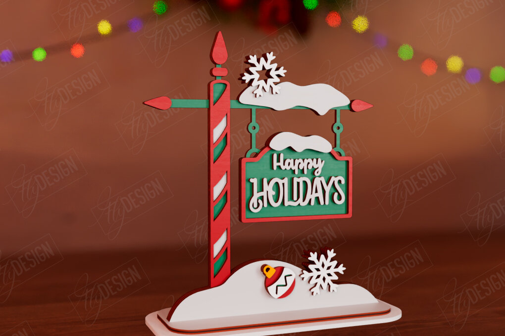 Intra απο ξύλο plywood  Χρώμα wenge 3mm-4mm πάχος - Χριστουγεννιάτικη Ξύλινη Πινακίδα | Χριστουγεννιάτικη διακόσμηση Δίασταση 15x15 cm INTRAFABR-88459753