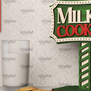 Intra απο ξύλο plywood Χρώμα wenge 3mm-4mm πάχος - Δέσμη κοπής με λέιζερ χριστουγεννιάτικες ξύλινες πινακίδες Δίασταση 15x15 cm INTRAFABR-52457931 - Image 3