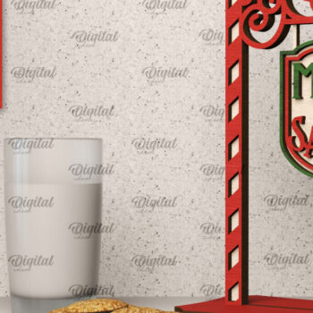 Intra απο ξύλο plywood Χρώμα wenge 3mm-4mm πάχος - Δέσμη κοπής με λέιζερ χριστουγεννιάτικες ξύλινες πινακίδες Δίασταση 15x15 cm INTRAFABR-52457931 - Image 4