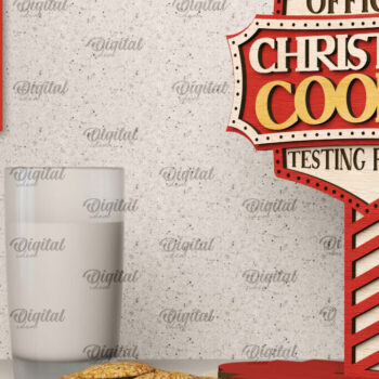 Intra απο ξύλο plywood Χρώμα wenge 3mm-4mm πάχος - Δέσμη κοπής με λέιζερ χριστουγεννιάτικες ξύλινες πινακίδες Δίασταση 15x15 cm INTRAFABR-52457931 - Image 6