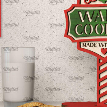 Intra απο ξύλο plywood Χρώμα wenge 3mm-4mm πάχος - Δέσμη κοπής με λέιζερ χριστουγεννιάτικες ξύλινες πινακίδες Δίασταση 15x15 cm INTRAFABR-52457931 - Image 8