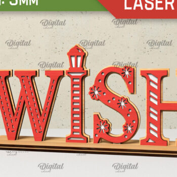 Intra απο ξύλο plywood Χρώμα wenge 3mm-4mm πάχος - Χριστουγεννιάτικη ξύλινη βάση Δίασταση 15x15 cm INTRAFABR-71668528 - Image 1