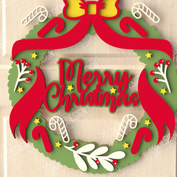 Intra απο ξύλο plywood  Χρώμα wenge 3mm-4mm πάχος - Δέσμη Χριστουγεννιάτικων Στεφανιών | Διακόσμηση βεράντας Δίασταση 15x15 cm INTRAFABR-52454197 - Image 7