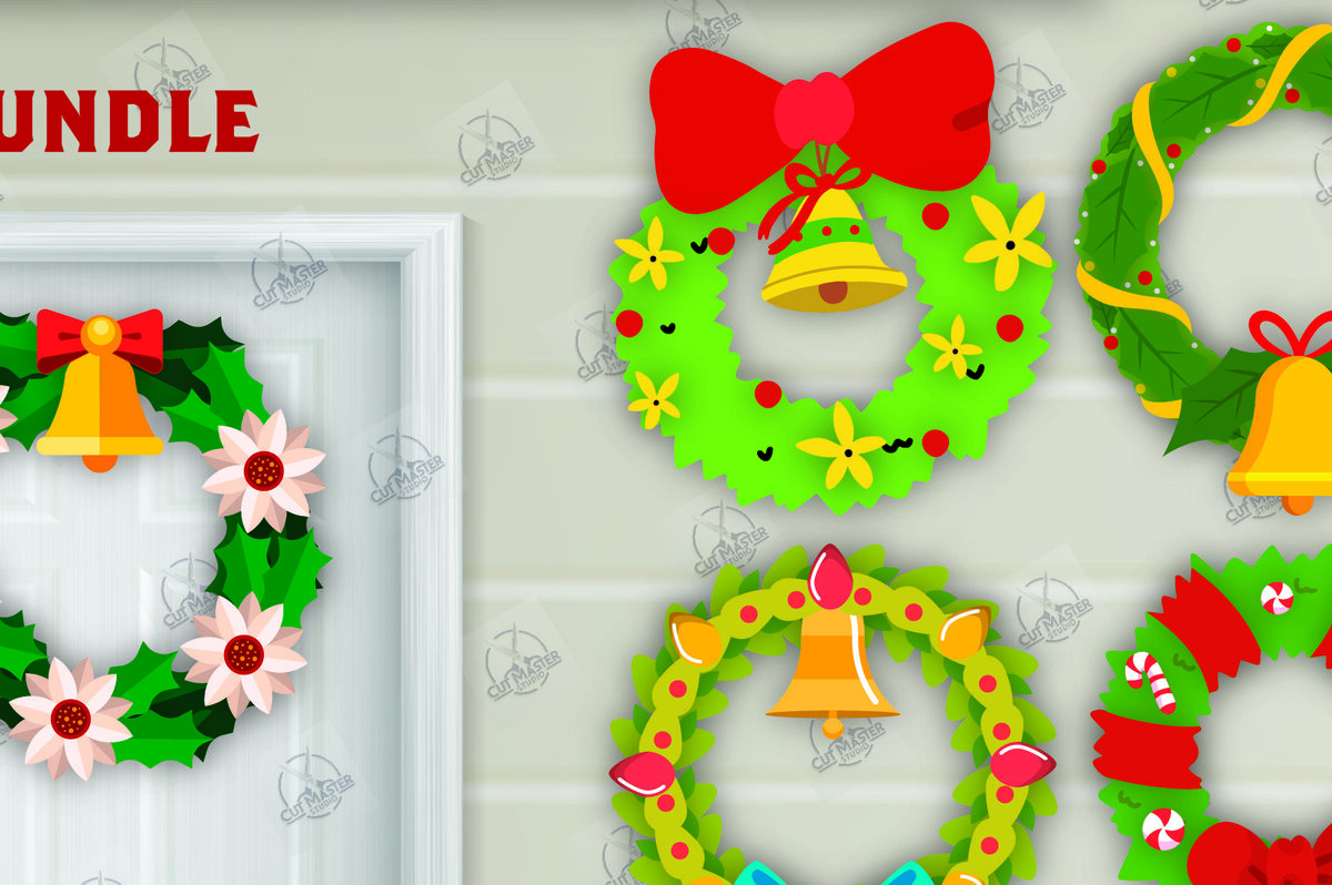 Intra απο ξύλο plywood  Χρώμα wenge 3mm-4mm πάχος - Πακέτο με χριστουγεννιάτικο στεφάνι Δίασταση 15x15 cm INTRAFABR-97655754