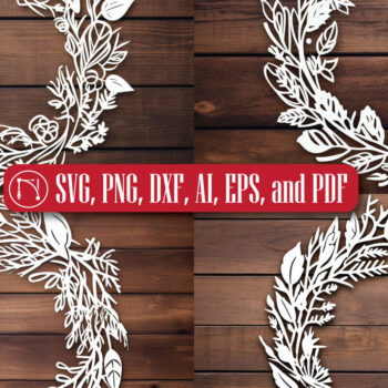 Intra απο ξύλο plywood  Χρώμα wenge 3mm-4mm πάχος - Χριστουγεννιάτικο στεφάνι στολίδι Πακέτο Δίασταση 4x4 cm INTRAFABR-97640339 - Image 2