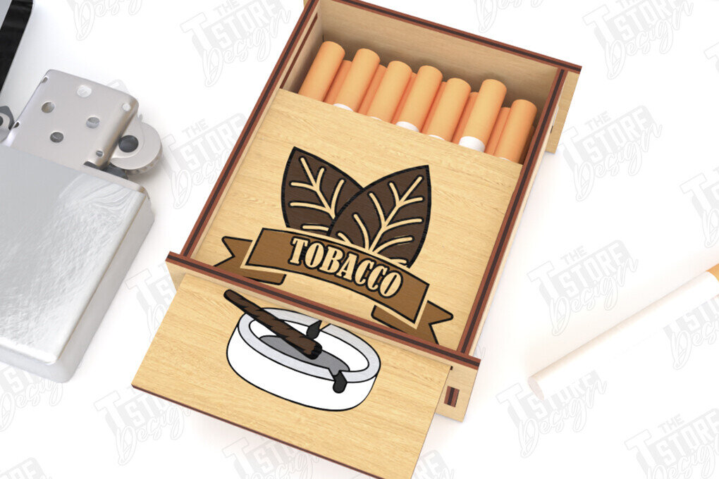 Intra απο ξύλο plywood  Χρώμα wenge 3mm-4mm πάχος - Κοπή Laser Box | Κουτί καπνού Δίασταση 20x20 cm INTRAFABR-52456783