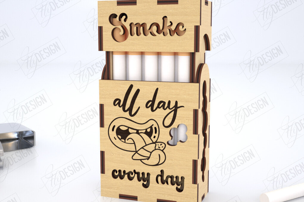 Intra απο ξύλο plywood  Χρώμα wenge 3mm-4mm πάχος - Κοπή Laser Box | Κουτί καπνού Δίασταση 20x20 cm INTRAFABR-52457080