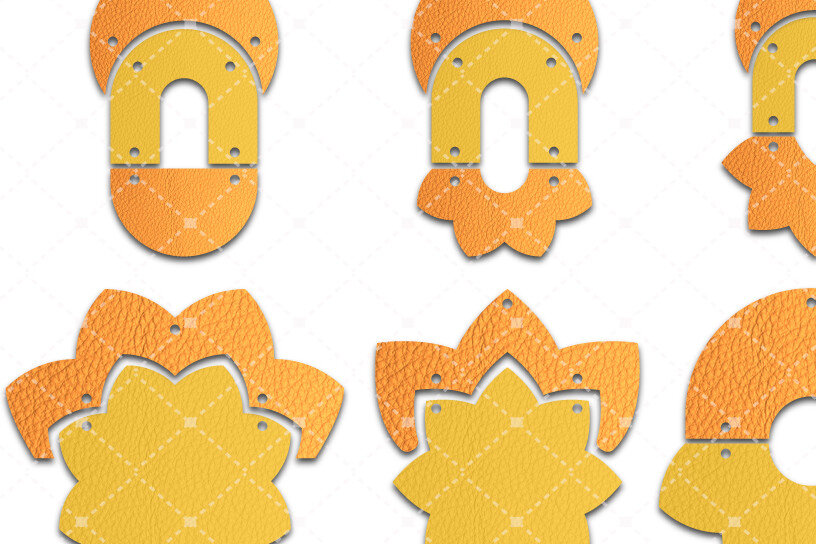 Intra απο ξύλο plywood  Χρώμα wenge 3mm-4mm πάχος - Σκουλαρίκι κύκλου , Πρότυπο σκουλαρικιών Δίασταση 3x3 cm INTRAFABR-98504862