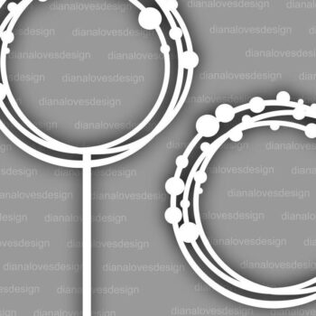 Intra απο ξύλο plywood  Χρώμα wenge 3mm-4mm πάχος - Κύκλος Κορνίζας, Κορνίζα Τούρτας Δίασταση 20x25 cm INTRAFABR-15493591 - Image 3