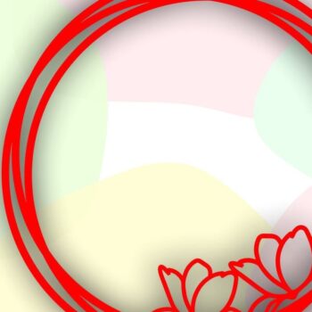 Intra απο ξύλο plywood  Χρώμα wenge 3mm-4mm πάχος - Circle Frame , Dudle Circle Frame Δίασταση 20x25 cm INTRAFABR-118542657 - Image 2