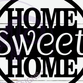 Intra απο ξύλο plywood  Χρώμα wenge 3mm-4mm πάχος - Κύκλος Σπίτι Γλυκό Σπίτι Τέχνης τοίχου Δίασταση 40x50 cm INTRAFABR-56279854 - Image 2