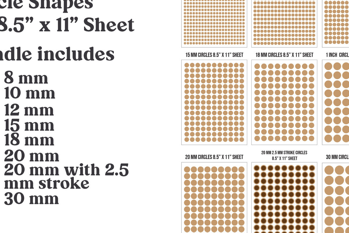 Intra απο ξύλο plywood  Χρώμα wenge 3mm-4mm πάχος - Χαλκομανίες Circle Template , 8 mm - 30 mm Δίασταση 7x9 cm INTRAFABR-96841257