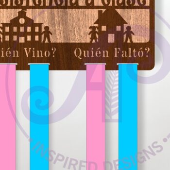 Intra απο ξύλο plywood  Χρώμα wenge 3mm-4mm πάχος - Πίνακας μαθημάτων Δίασταση 40x50 cm INTRAFABR-120826882 - Image 1