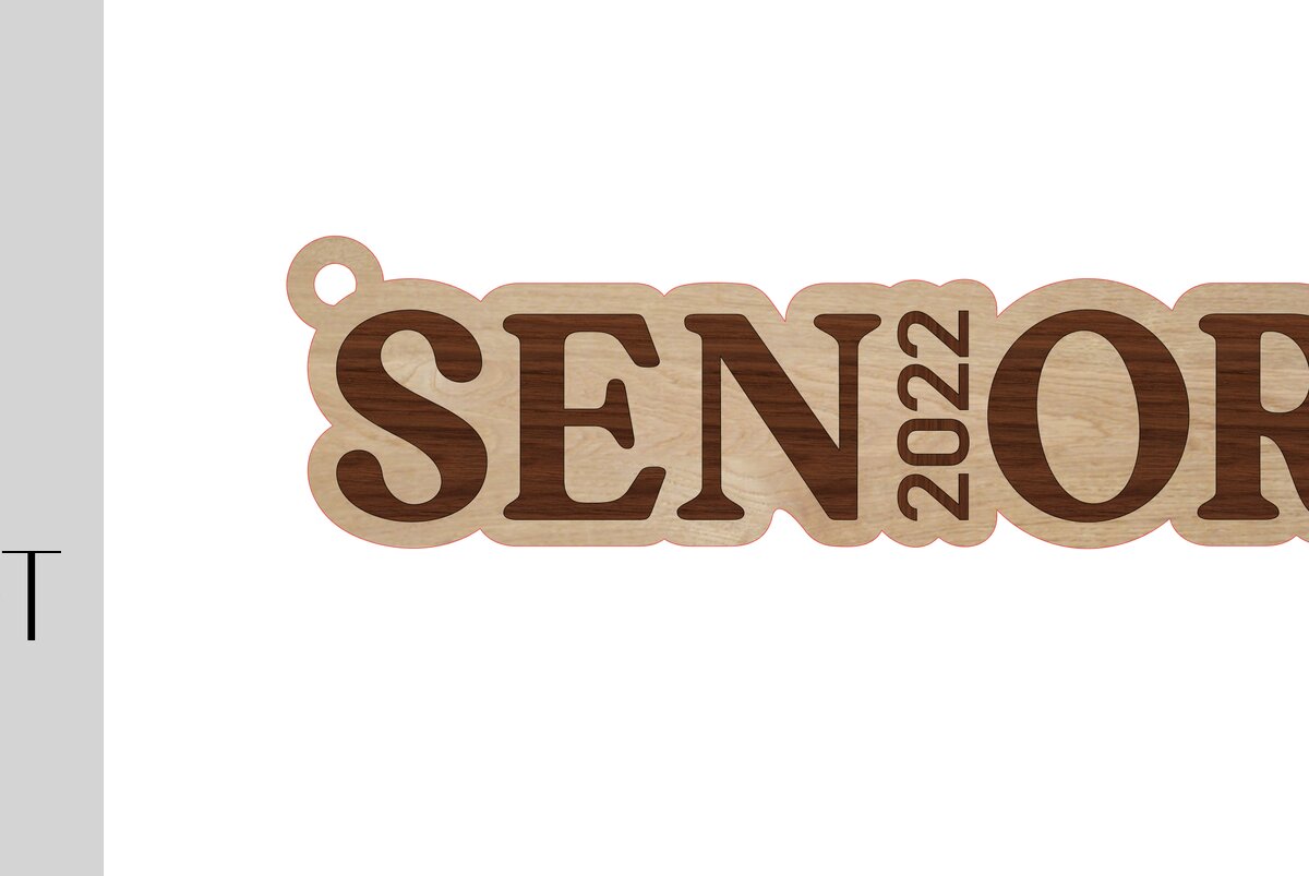 Intra απο ξύλο plywood  Χρώμα wenge 3mm-4mm πάχος - Κλάση του 2022 Μπρελόκ Δίασταση 4x4 cm INTRAFABR-120827167