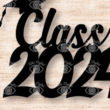 Intra απο ξύλο plywood Χρώμα wenge 3mm-4mm πάχος - Τάξη του 2024 Graduation Cake Design Δίασταση 30x20 cm INTRAFABR-120827189 - Image 6