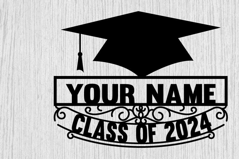 Intra απο ξύλο plywood  Χρώμα wenge 3mm-4mm πάχος - Κατηγορία 2024 Graduation Metal Δίασταση 40x50 cm INTRAFABR-32703481