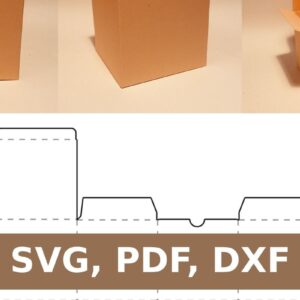 Intra απο ξύλο plywood 3mm-4mm πάχος - Κλασικό κουτί Δίασταση 20x20 cm INTRAFABR-33136675
