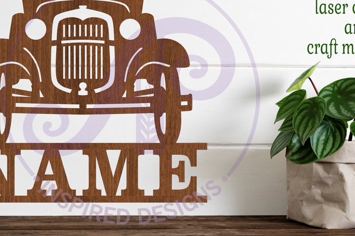 Intra απο ξύλο plywood  Χρώμα wenge 3mm-4mm πάχος - Κλασικού ονόματος αυτοκινήτου Δίασταση 30x20 cm INTRAFABR-100491224