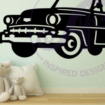 Intra απο ξύλο plywood Χρώμα wenge 3mm-4mm πάχος - Κλασικό σχέδιο επιγραφής αυτοκινήτου 1, Δίασταση 40x50 cm INTRAFABR-26395553 - Image 2