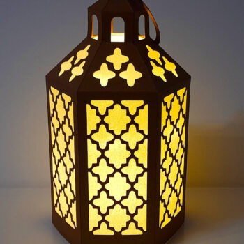 Intra απο ξύλο plywood  Χρώμα wenge 3mm-4mm πάχος - Κλασικό χάρτινο φανάρι για Cricut Δίασταση 20x20 cm INTRAFABR-38257704 - Image 2